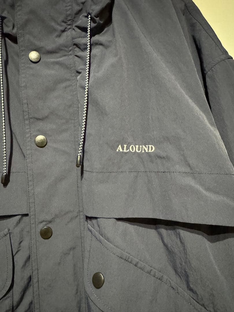 Alound ナイロンジャケット ナイロンパンツ セットアップ ネイビー XL