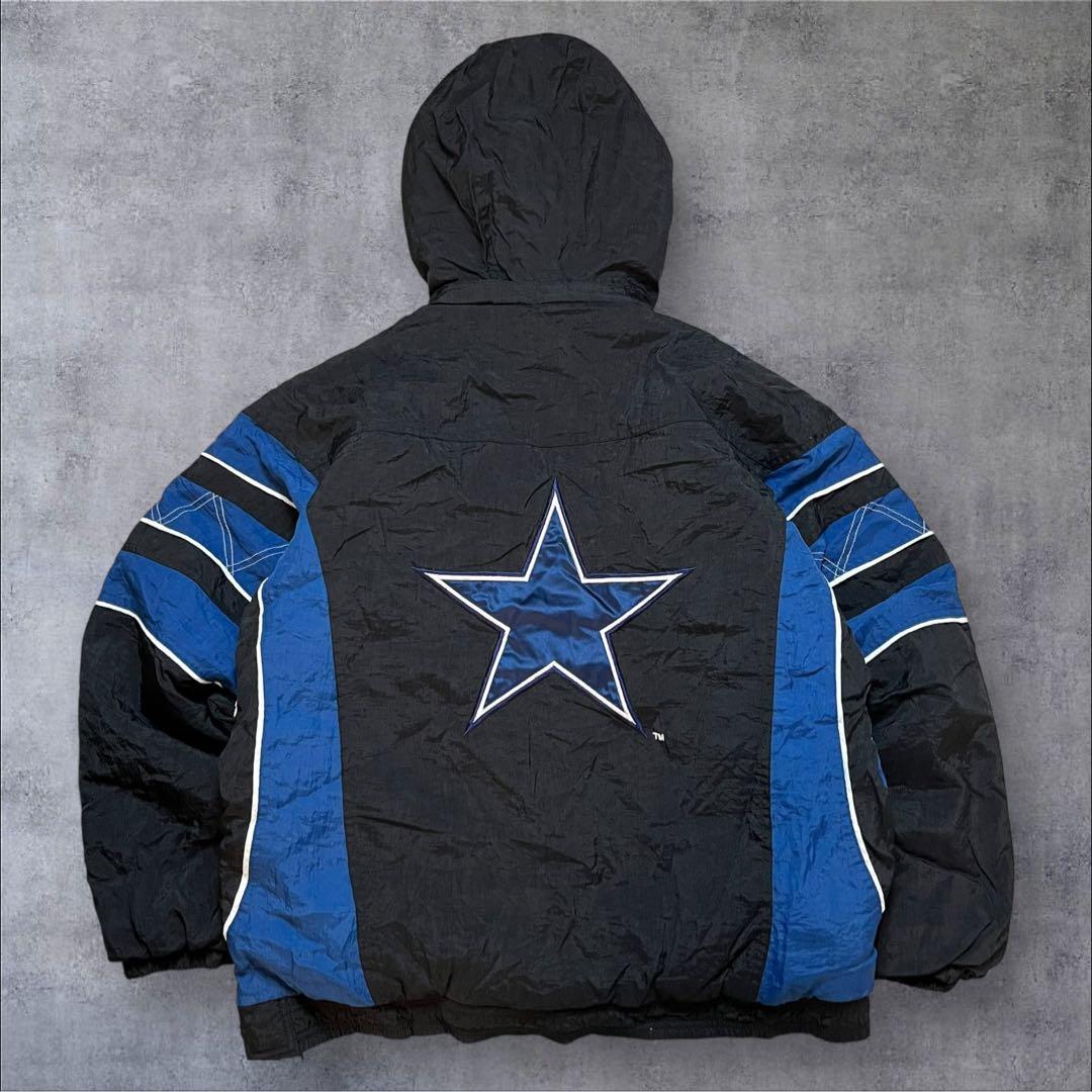 90s STARTER NFL カウボーイズ 中綿 アノラックパーカー