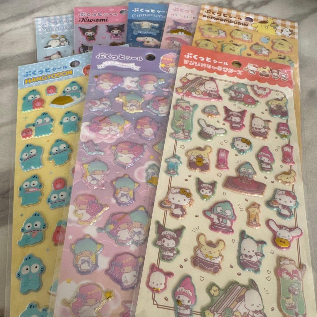 サンリオ ぷっくり うるちゅる シール