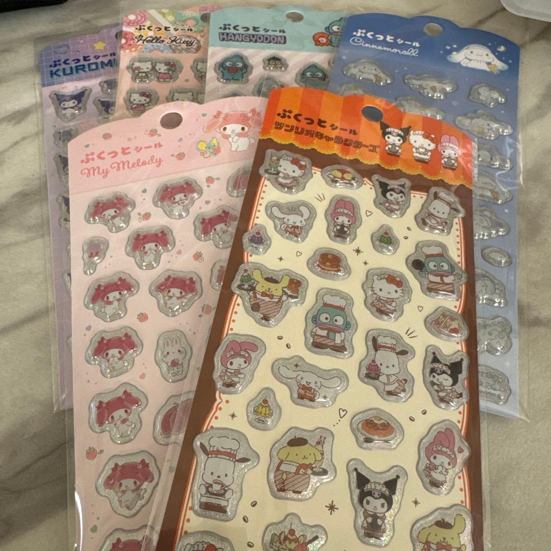 サンリオ ぷっくり うるちゅる シール