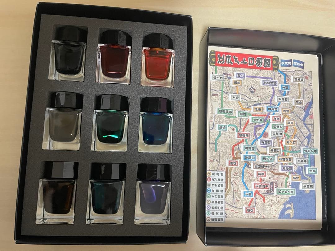 TOKYO METRO COLOR BUNGU BOX 東京メトロ インク
