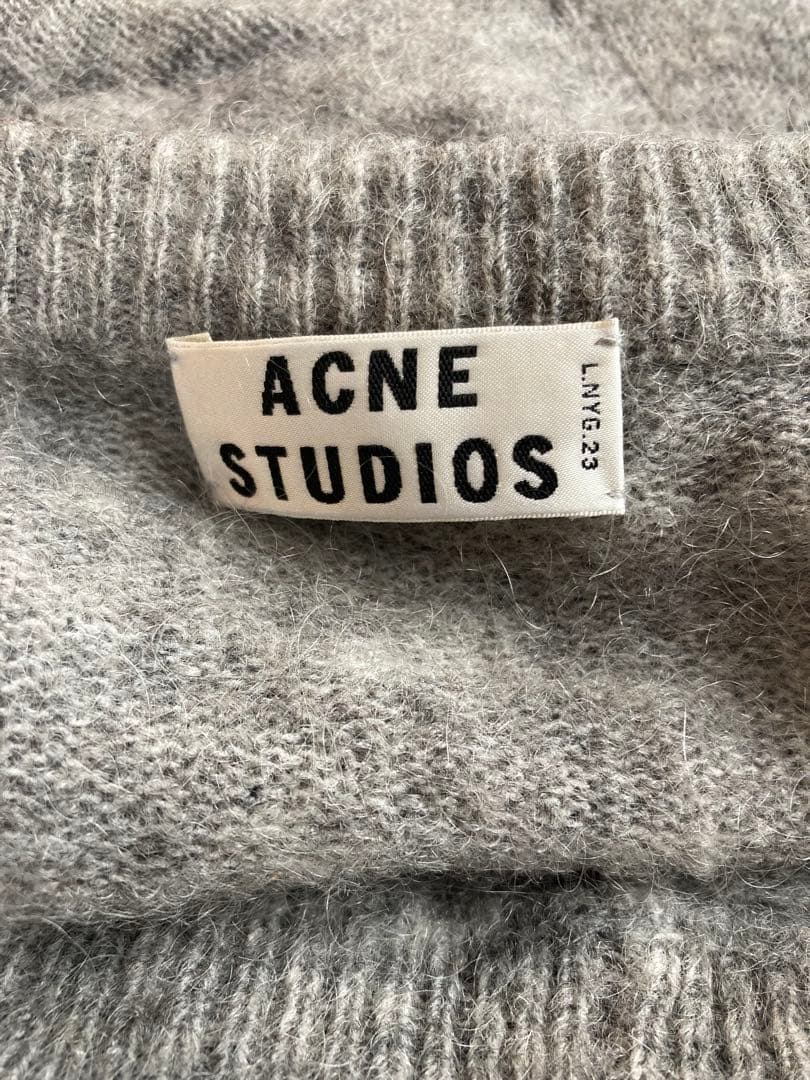 Acne Studios クロップド ショート丈 カーディガン モヘア XS