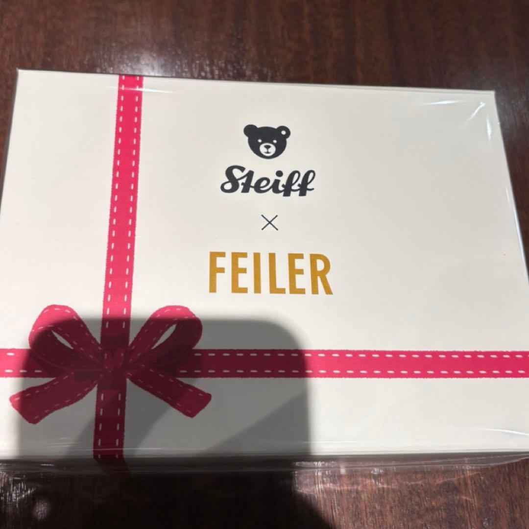 新品未使用未開封　シュタイフ テディベア アンド フェイラー セット