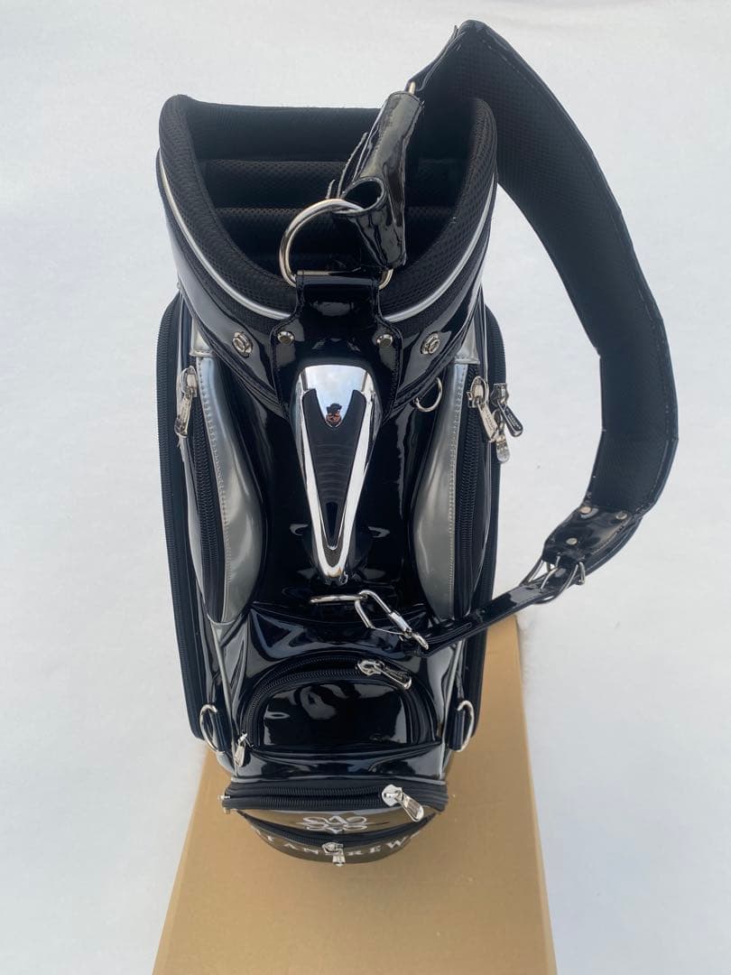 St Andrews 黒 キャディバッグ スコットランド