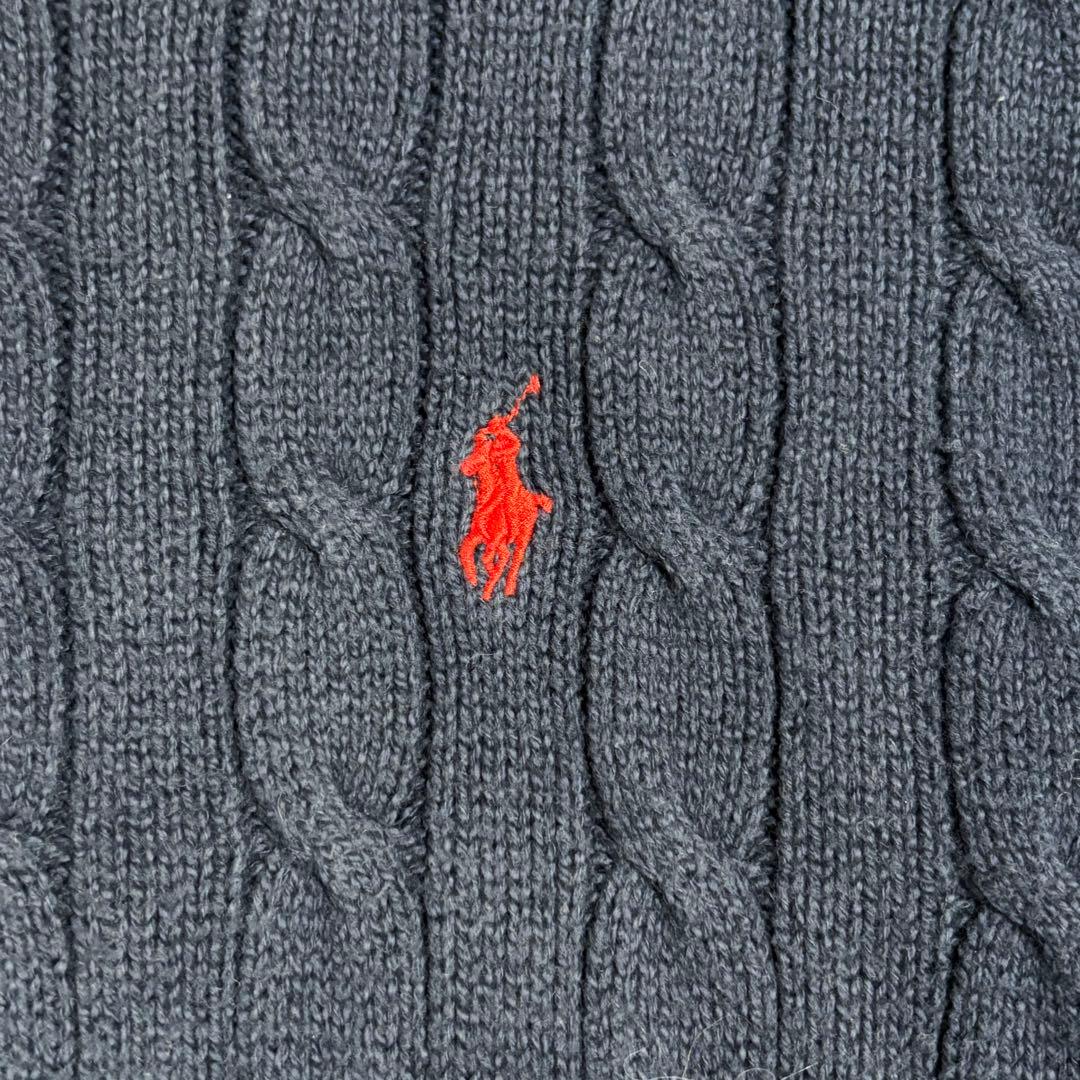 POLO RALPH LAUREN コットンケーブルニット Lサイズ