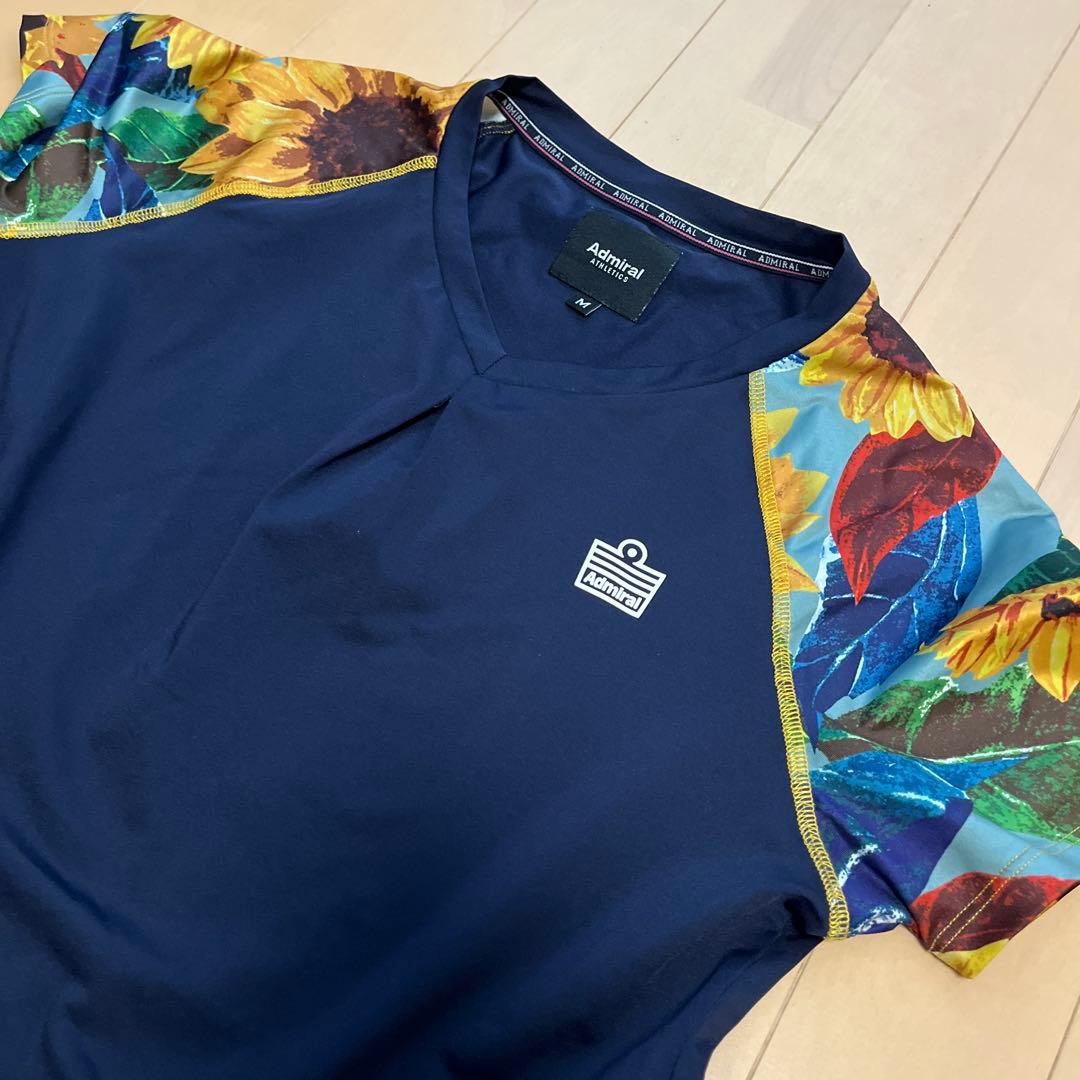 アドミラル レディーステニスウェア ゲームシャツ＆ひまわり柄スカート