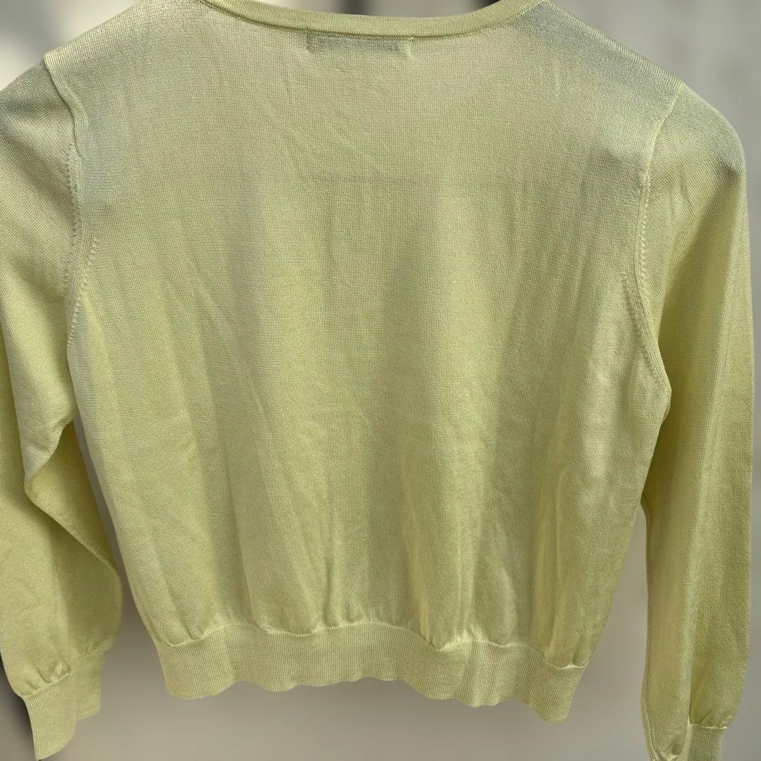 美品ANAYI ミモザ刺繍カーディガン