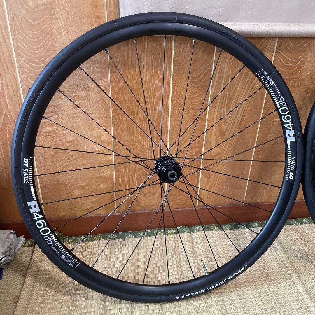 DT Swiss R460 db タイヤ付き　前後セット　2本セット