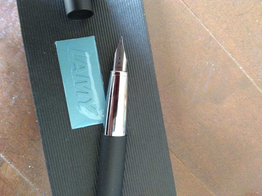 LAMY 万年筆 ステュディオマットブラック M