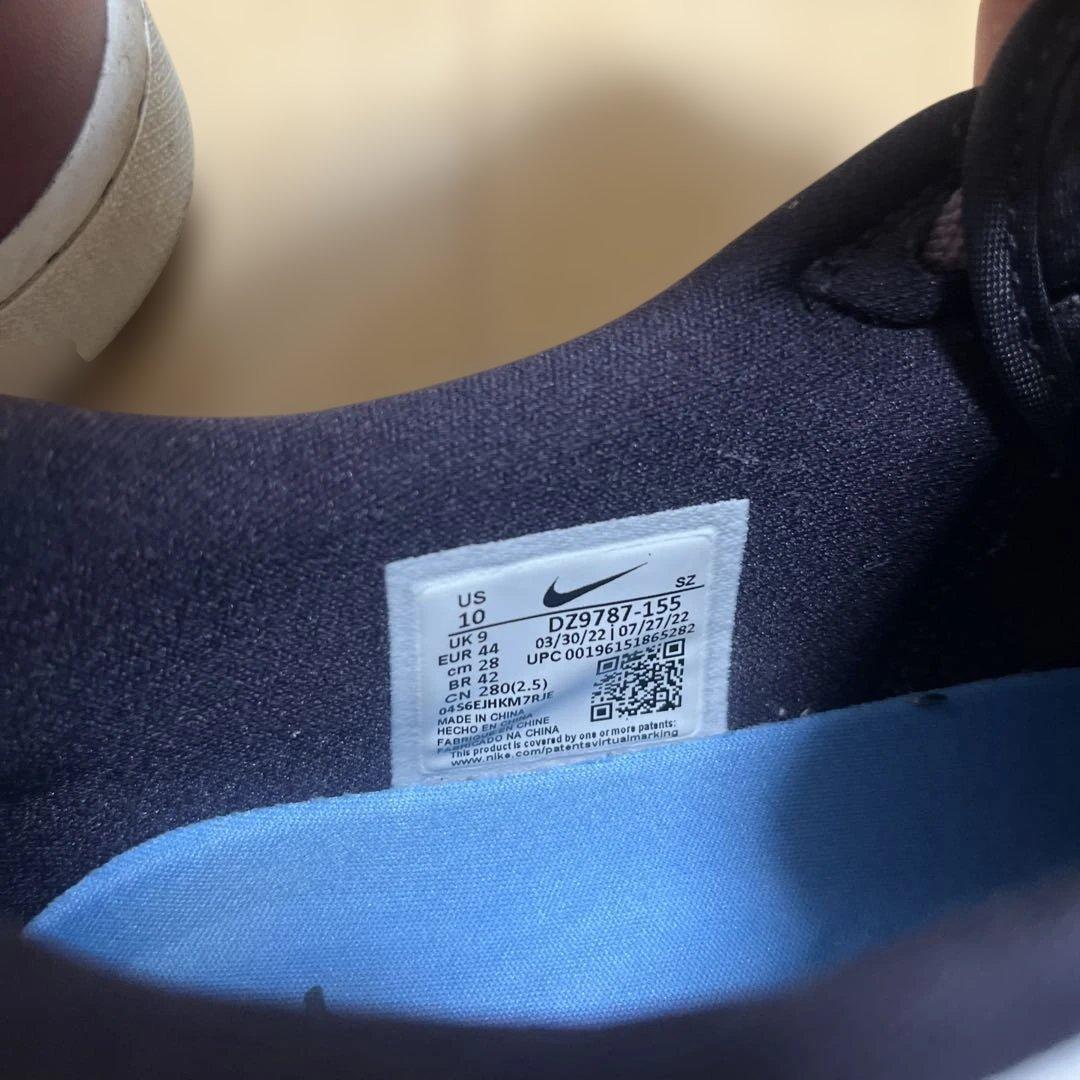 Nike Air Jordan 1 Golf パープル/グレー２８㎝　1度使用