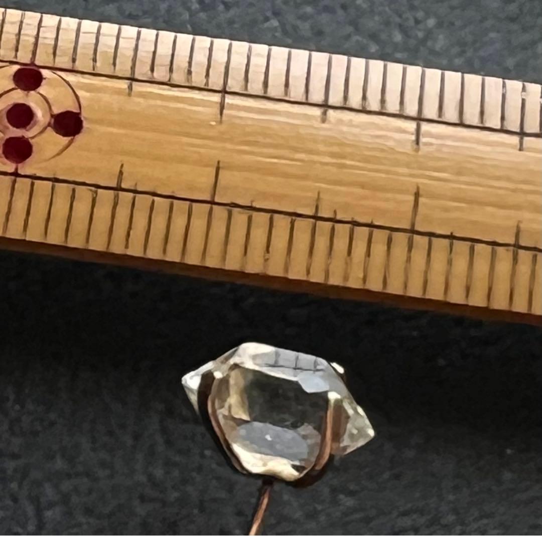 accessories mauさんのハーキマーダイヤモンドピアス