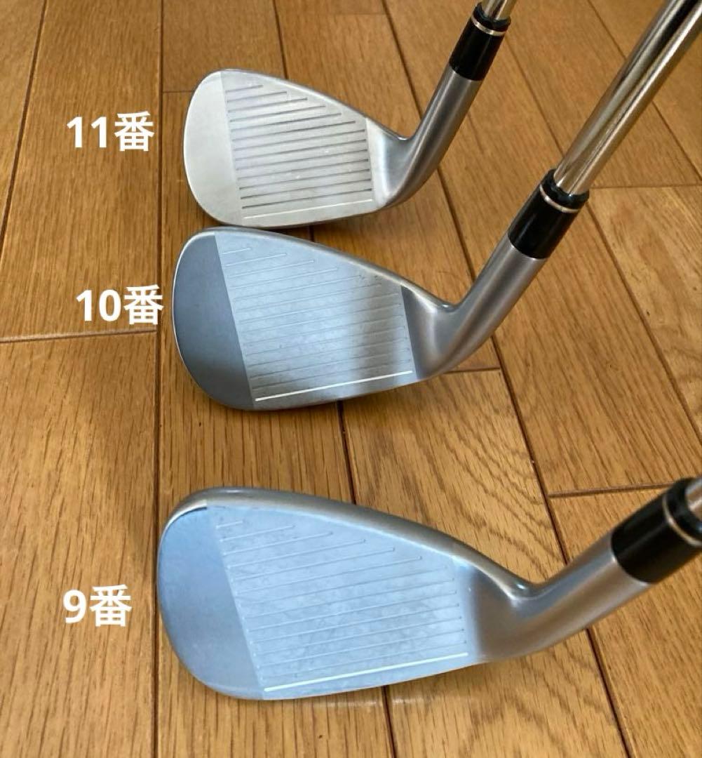 【お買い得:美品】本間ゴルフ　GSアイアン（11番〜5番）7本＋（おまけ付き）