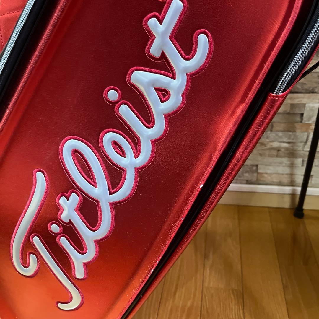 Titleist 赤 キャディバッグ