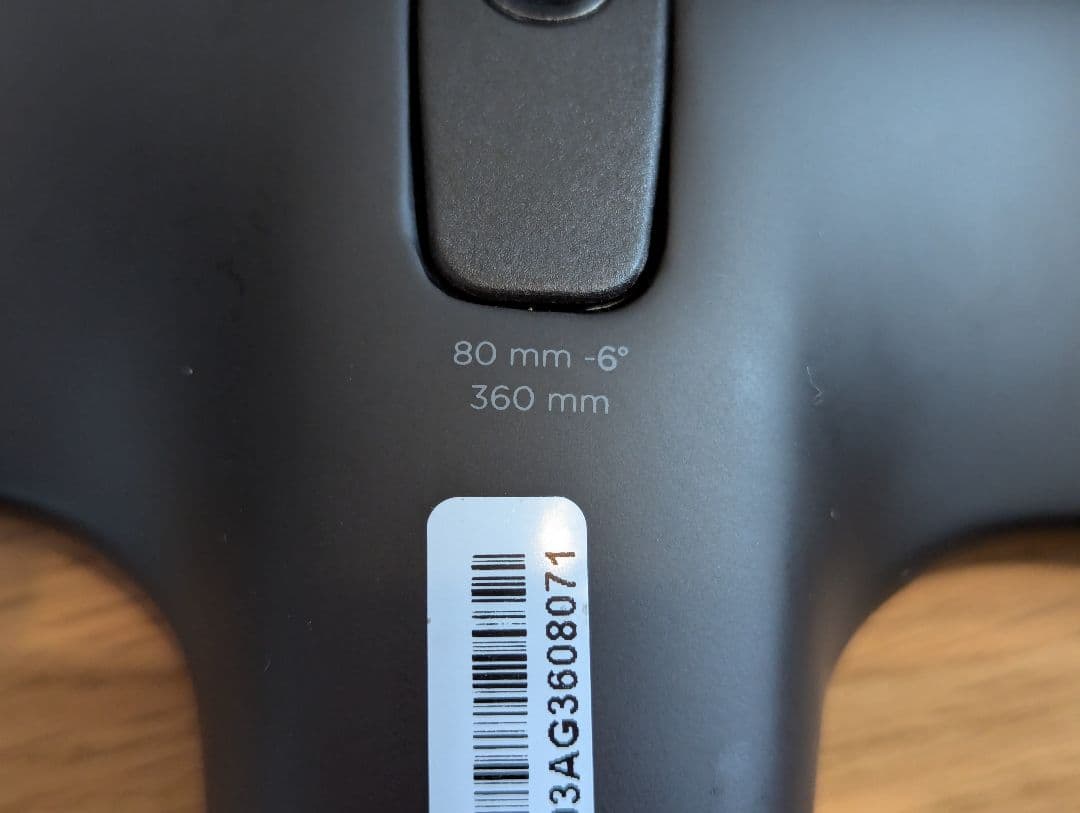 【未使用】Black ink 一体型エアロハンドル