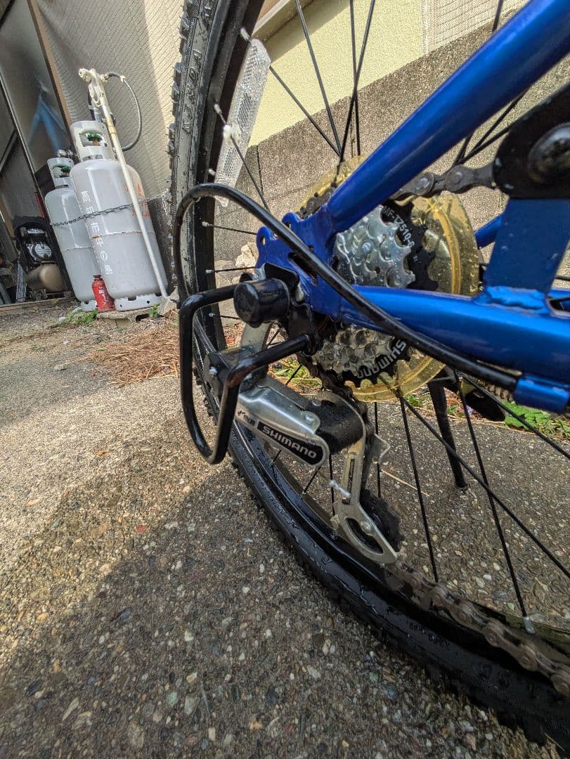 キッズ自転車 青 Shimano