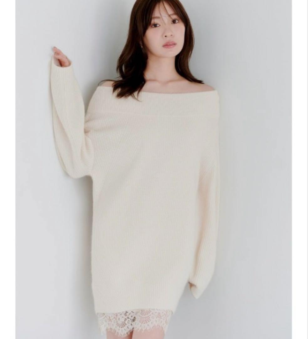 SNIDELニットセットキャミミニワンピース⭐︎即日発送可⭐︎