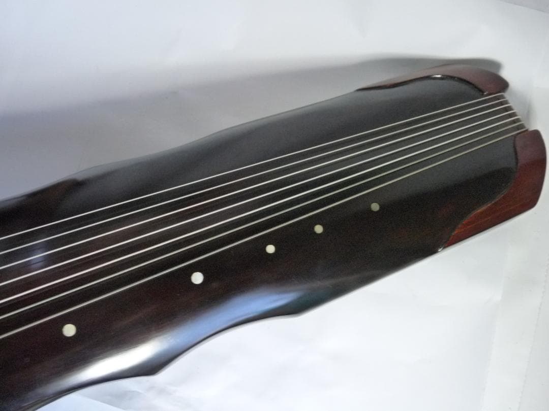 七絃琴　古琴　鳳詳　中国楽器　123ｃｍ　現状品