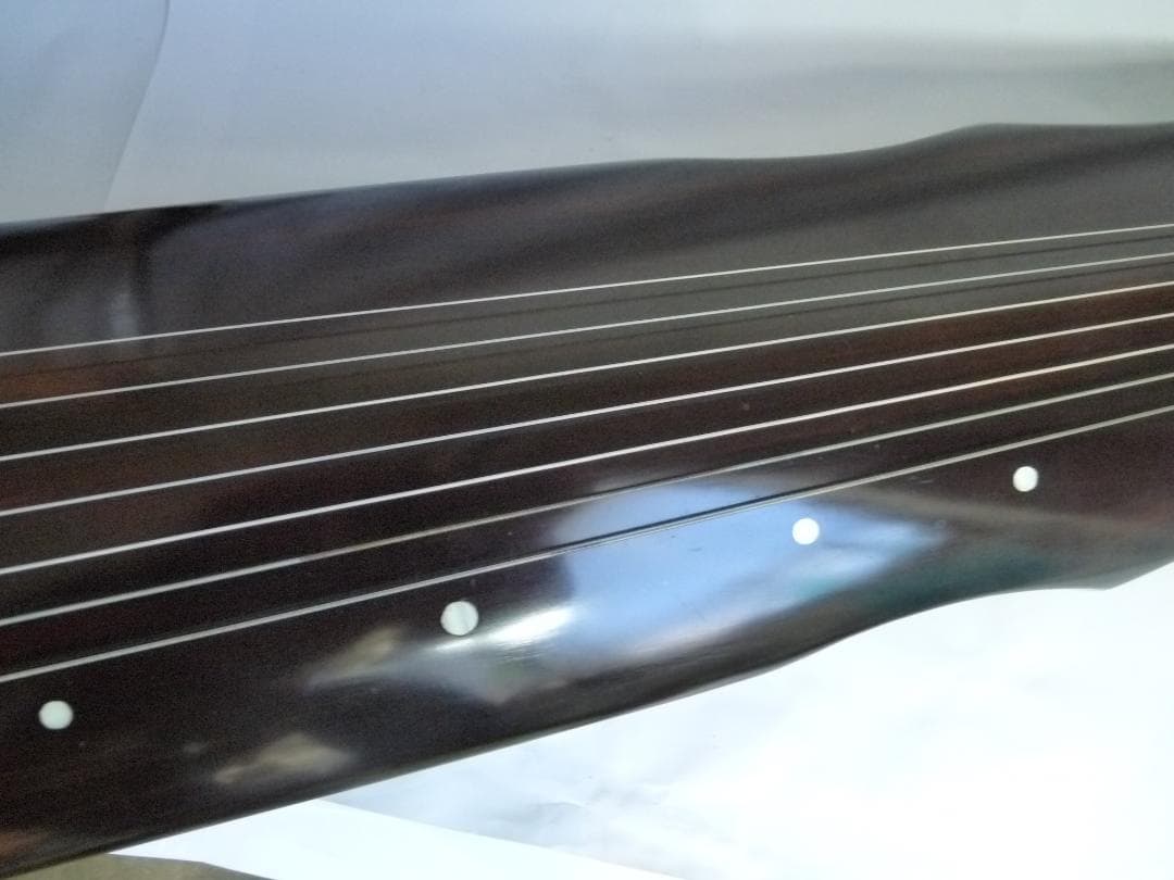 七絃琴　古琴　鳳詳　中国楽器　123ｃｍ　現状品