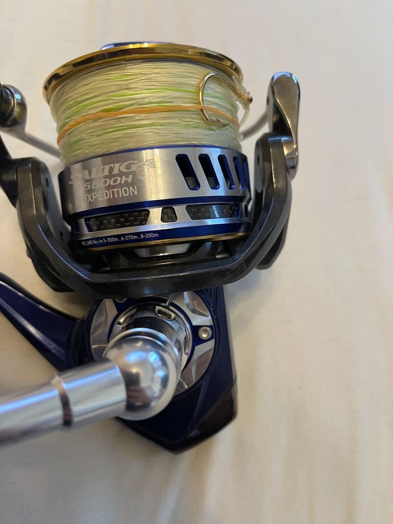 14ソルティガ エクスペディション5500H 予備スプールケース付き 道糸オマケ
