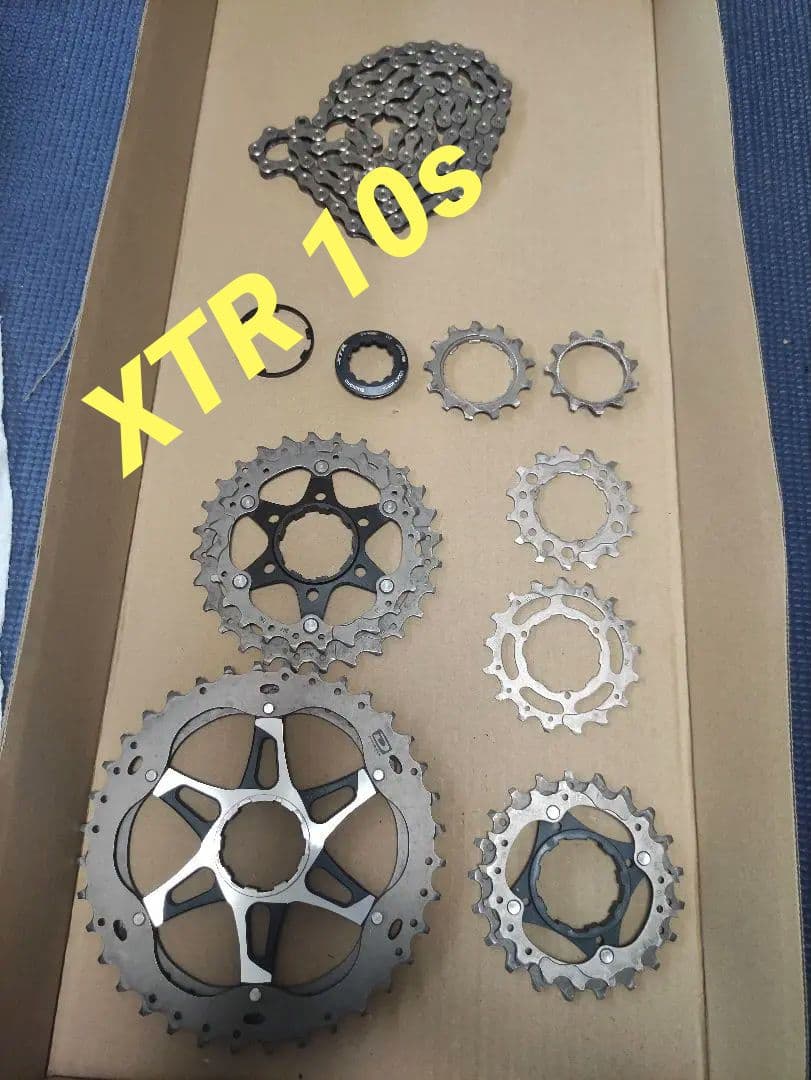 シマノ XTR MTB スプロケット 10s セット
