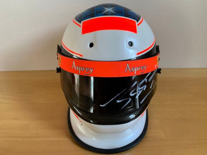 直筆サイン入り M.シューマッハ 1/2 ヘルメット 1996 BELL