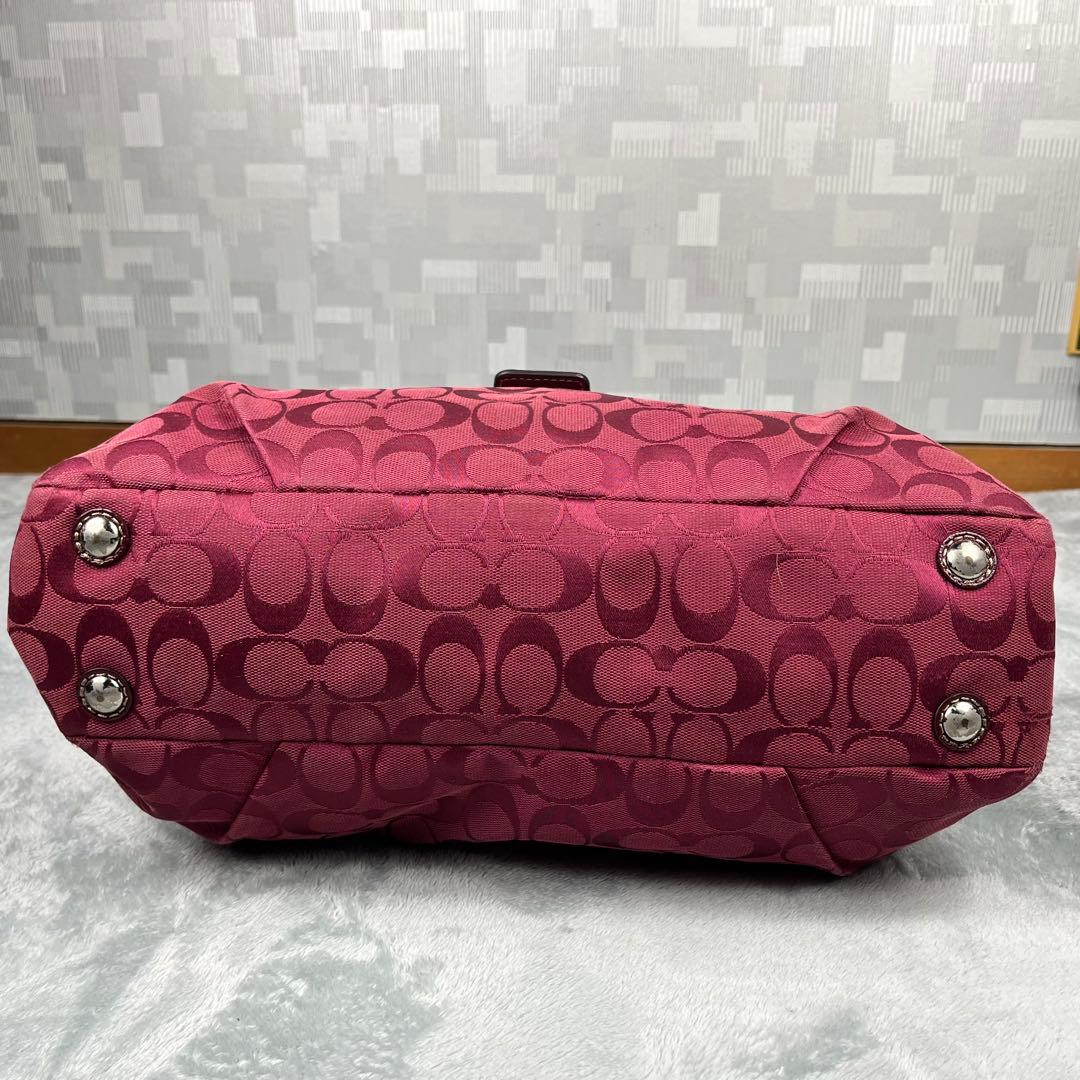 バッグ Vintage Coach Bag Signature Soho