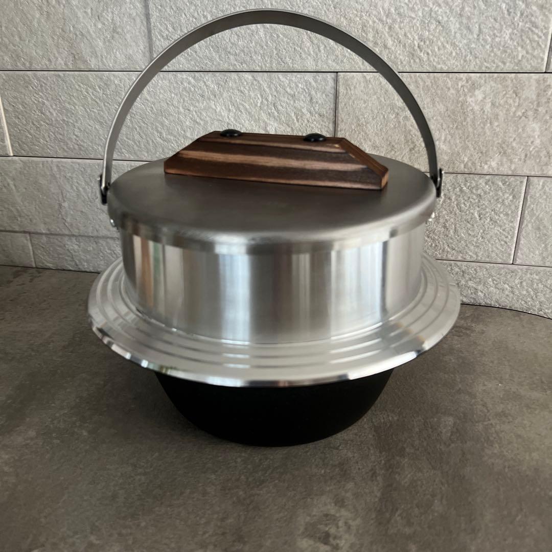 UNIFLAME キャンプ羽釜　5合炊き　ユニフレーム　3点セット