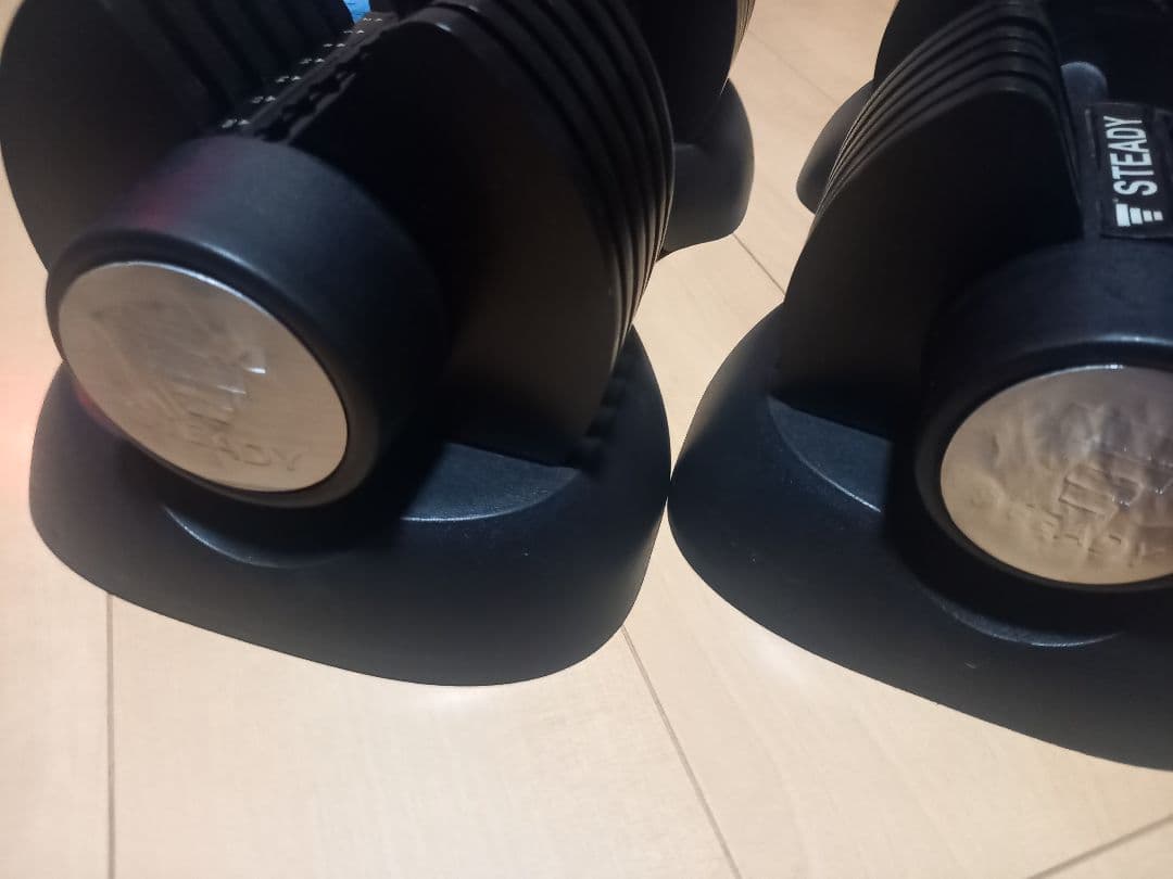 STEADY 可変式ダンベル20キロ　配送有