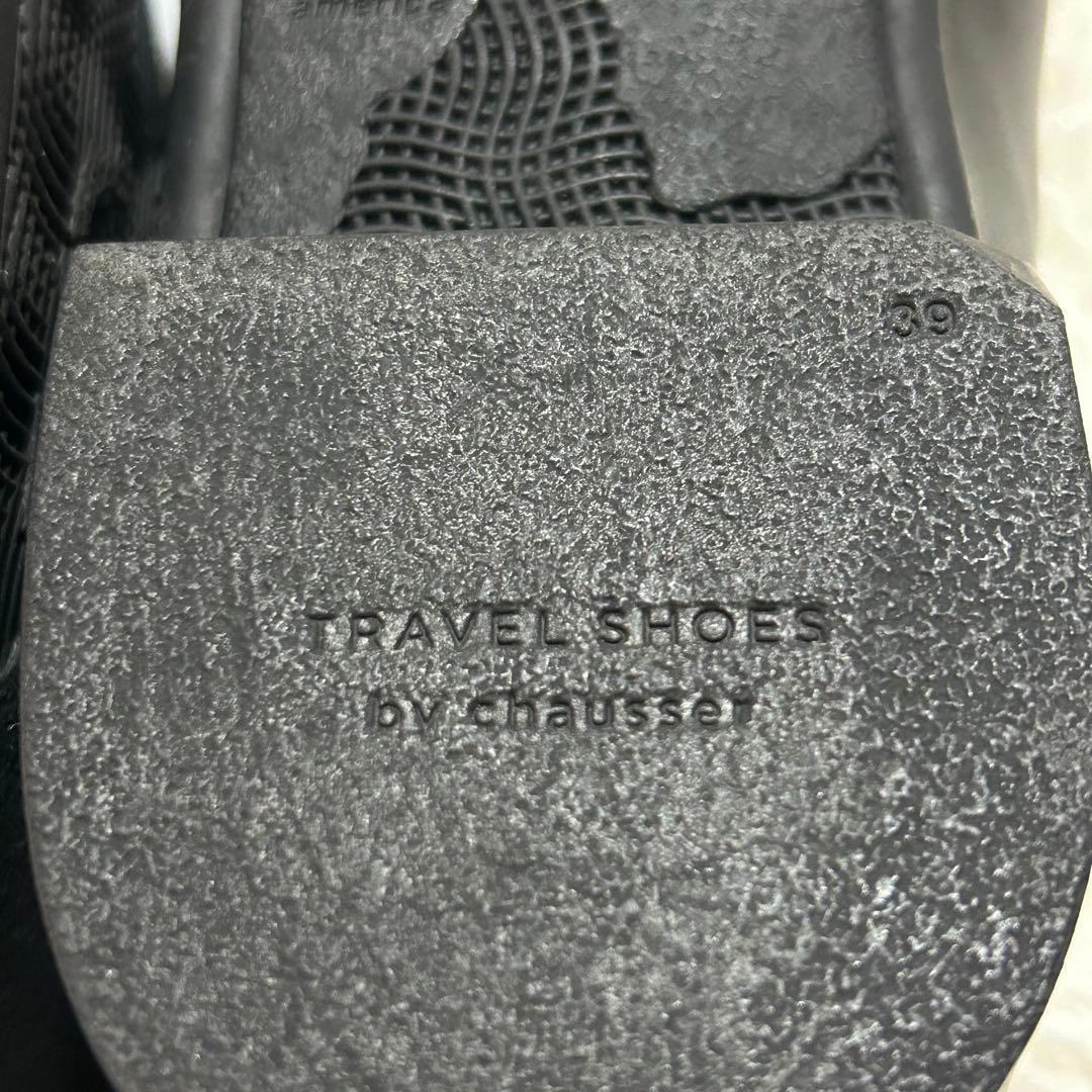 極美品✨ TRAVEL SHOES by chausser ストレートチップ 黒