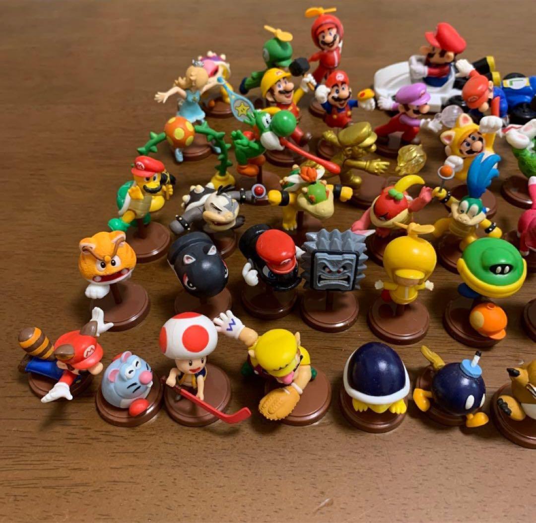 スーパーマリオ　チョコエッグ　まとめ　フィギュア　ハッピーセット　61体