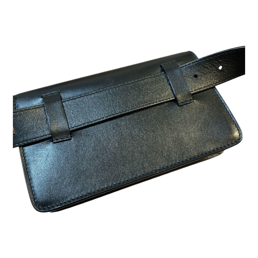 JIMMY CHOO ヴァレンヌ カーフレザー ベルトバッグ