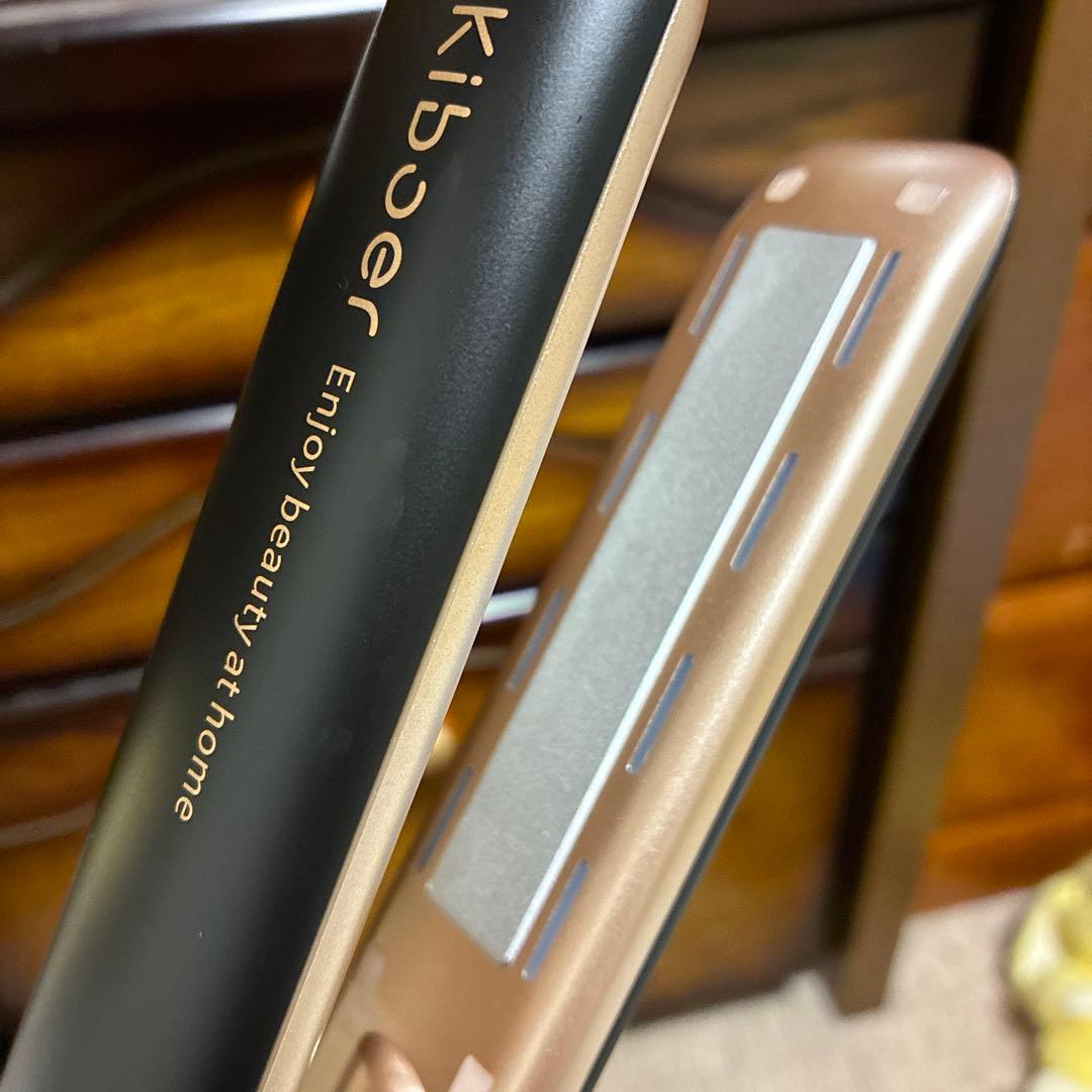 kiboer Pro 超音波トリートメント ヘアアイロン 防水 IPX6