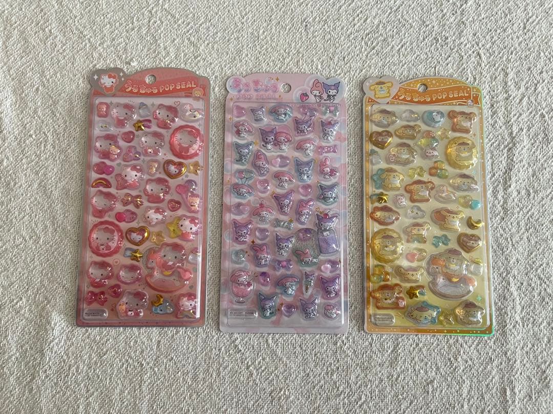 うるちゅるポップシール　サンリオ　正規品