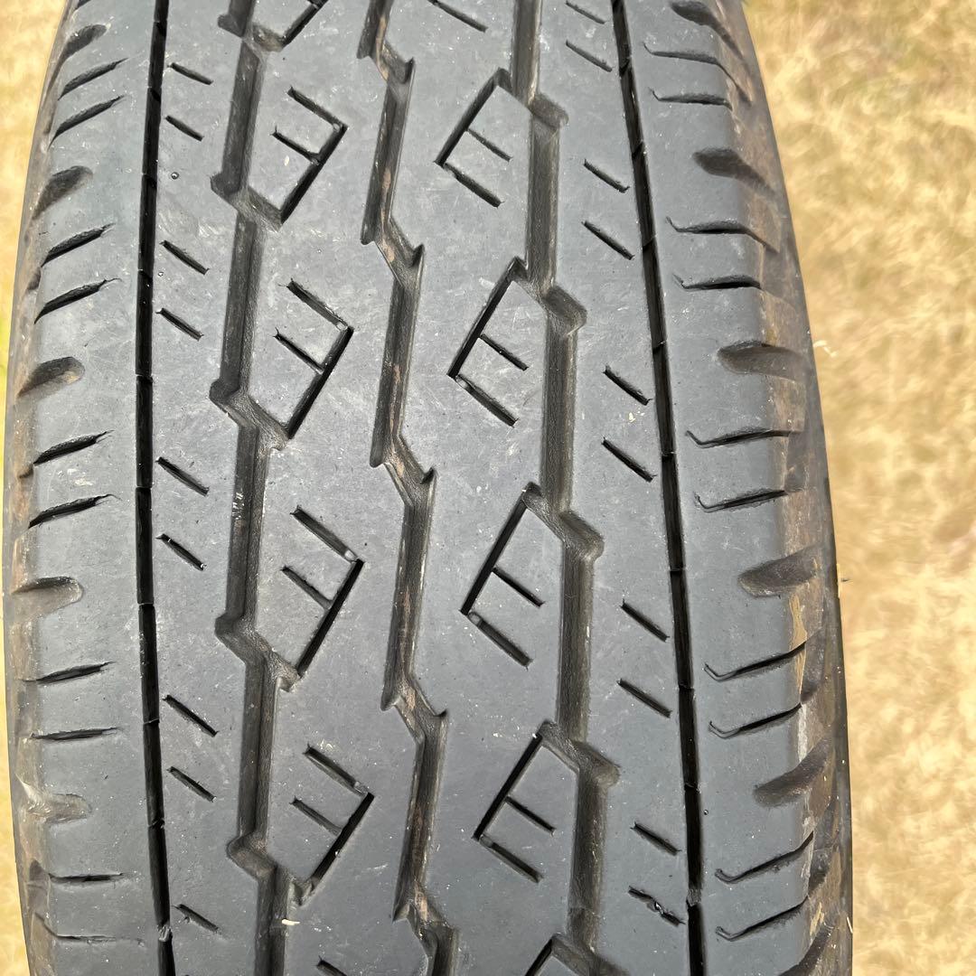 中古　ブリヂストン nv200 14インチ ホイールセット 165/80/r14