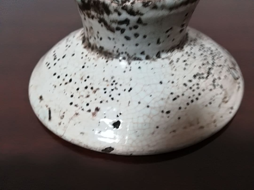 ⭐朝鮮古陶磁 李朝時代初期〜中期 白磁 祭器 台鉢 古美術品 希少 骨董品