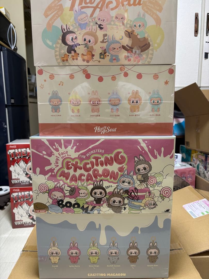 POPMART LABUBU THE MONSTERS 4点セット