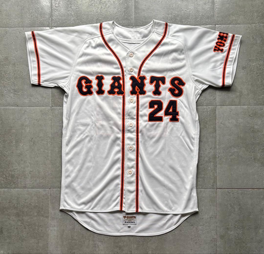 レア　デサント製　高橋由伸　読売ジャイアンツ　ユニフォーム　美品　Mサイズ