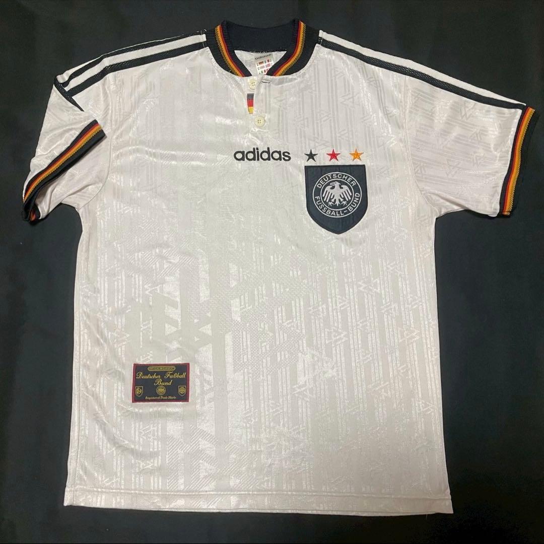 【激レア／正規品】1996-97 ドイツ代表 ユーロ96 adidas 日本L