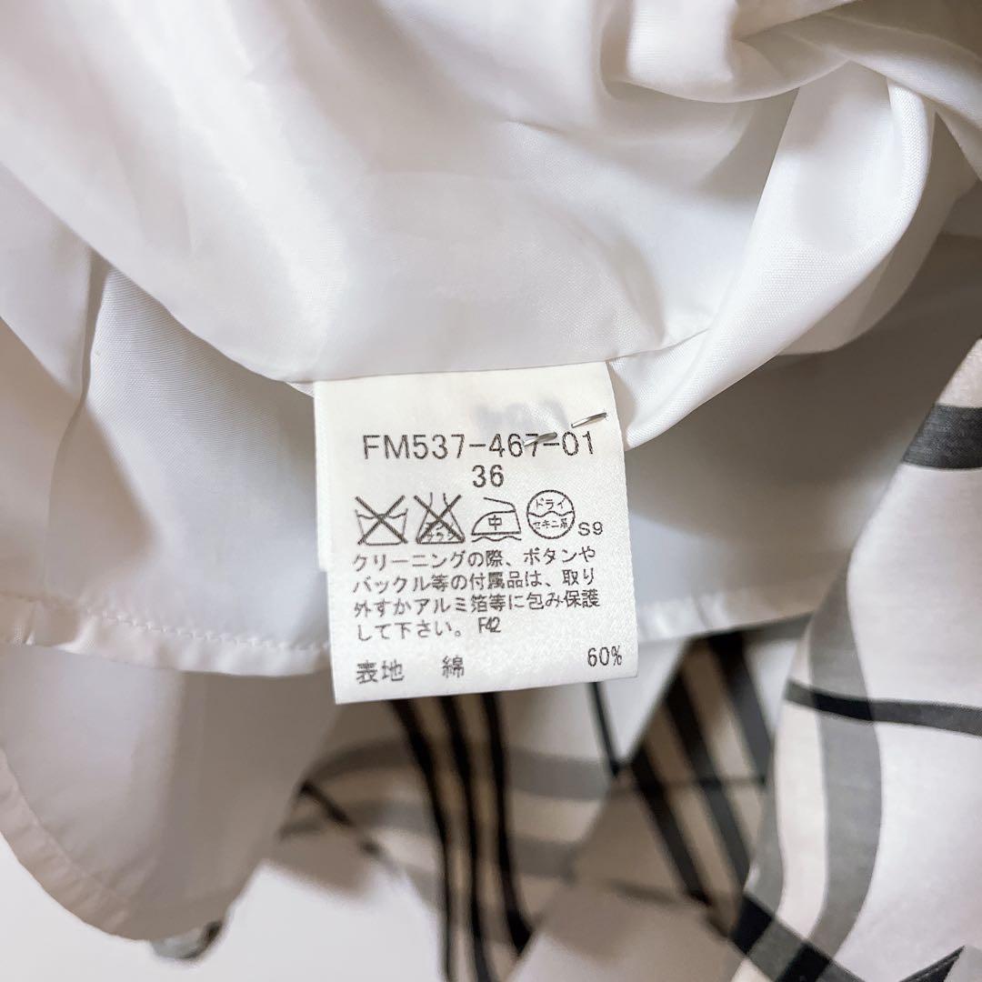 クリーニング済み✨ BURBERRY バーバリー　ワンピース　ノバチェック　36