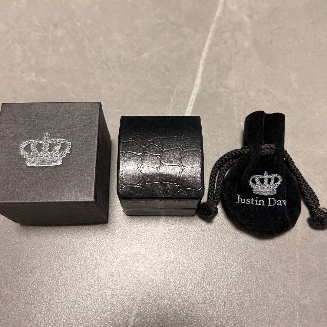 ジャスティンデイビス　クラウン両耳ピアス