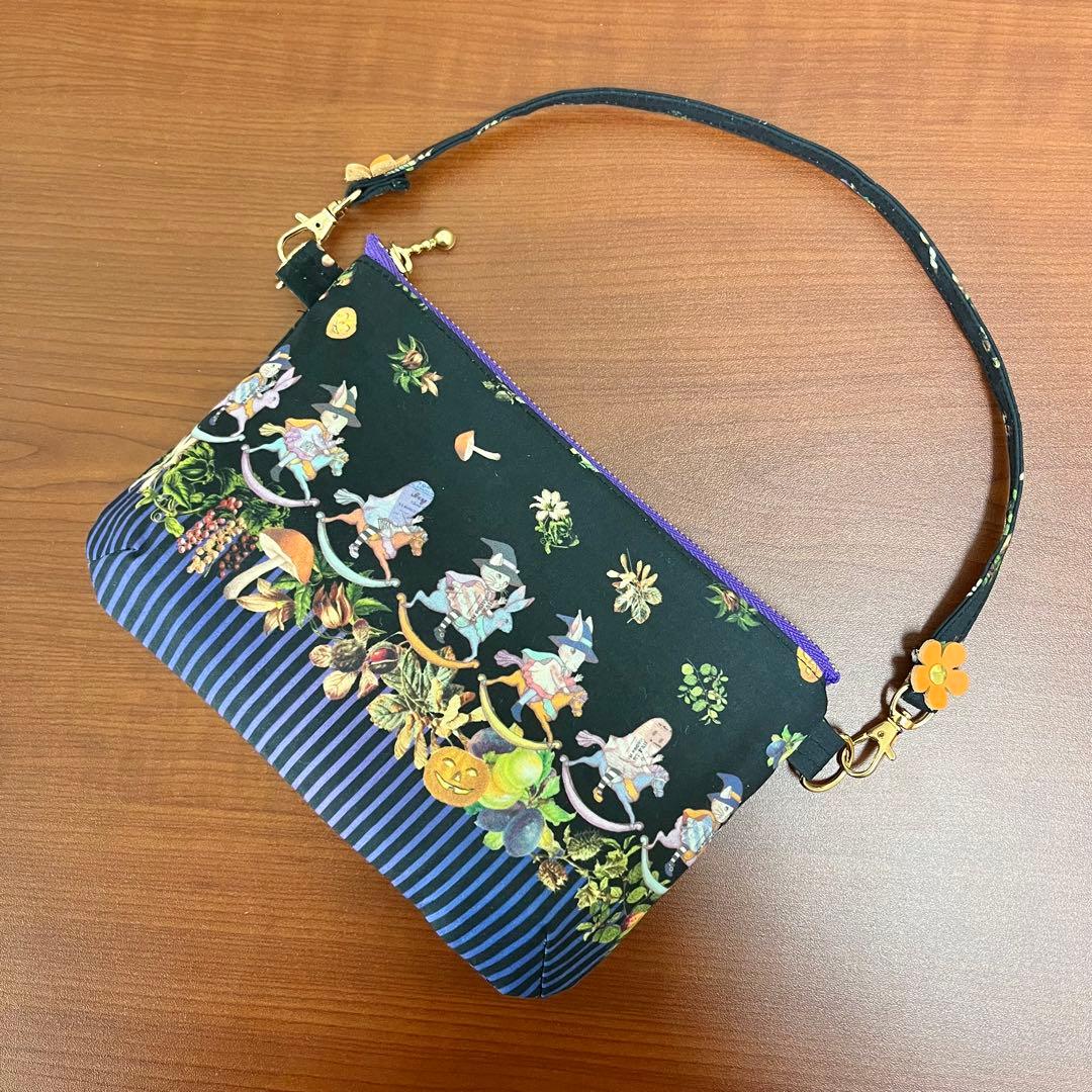 ジョリーフルール　マイリトルテイラー　ハロウィン柄　カジュアルトート＆ポーチ　③