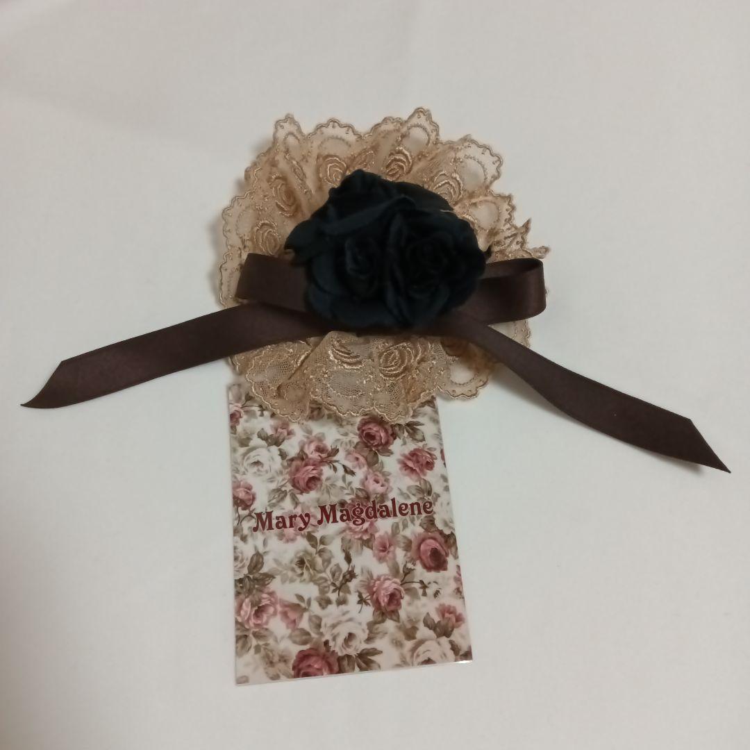 メアリーマグダレン　ロゼットヘッドドレス　ネイビー