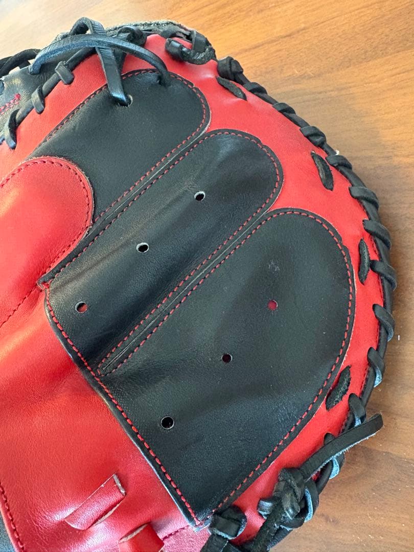 ハタケヤマ　軟式野球キャッチャーミット　甲斐モデル　左投用