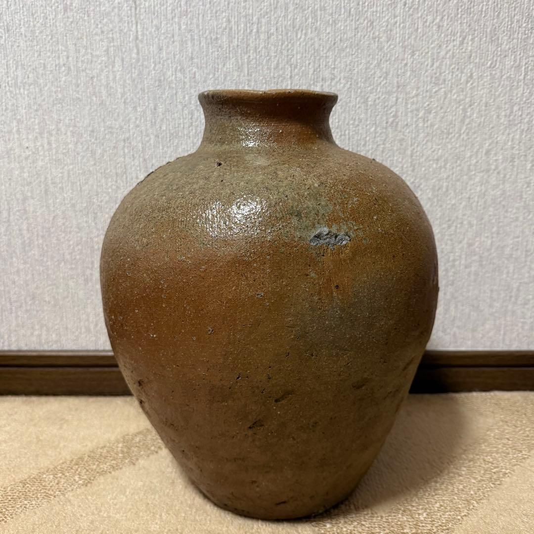 古丹波 壺 室町時代 自然釉 窯印 古備前 古信楽 古常滑 古越前 古美術 骨董