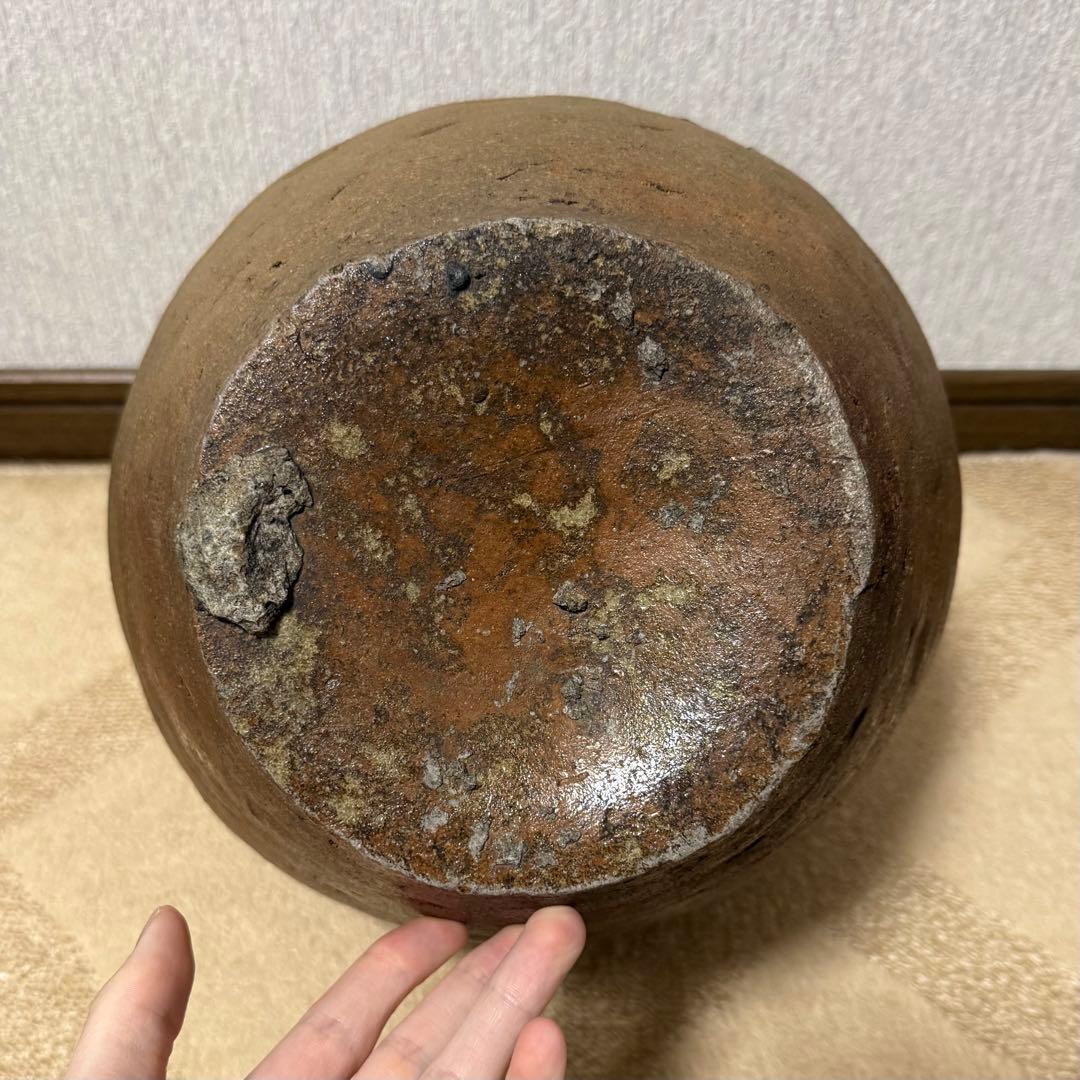 古丹波 壺 室町時代 自然釉 窯印 古備前 古信楽 古常滑 古越前 古美術 骨董