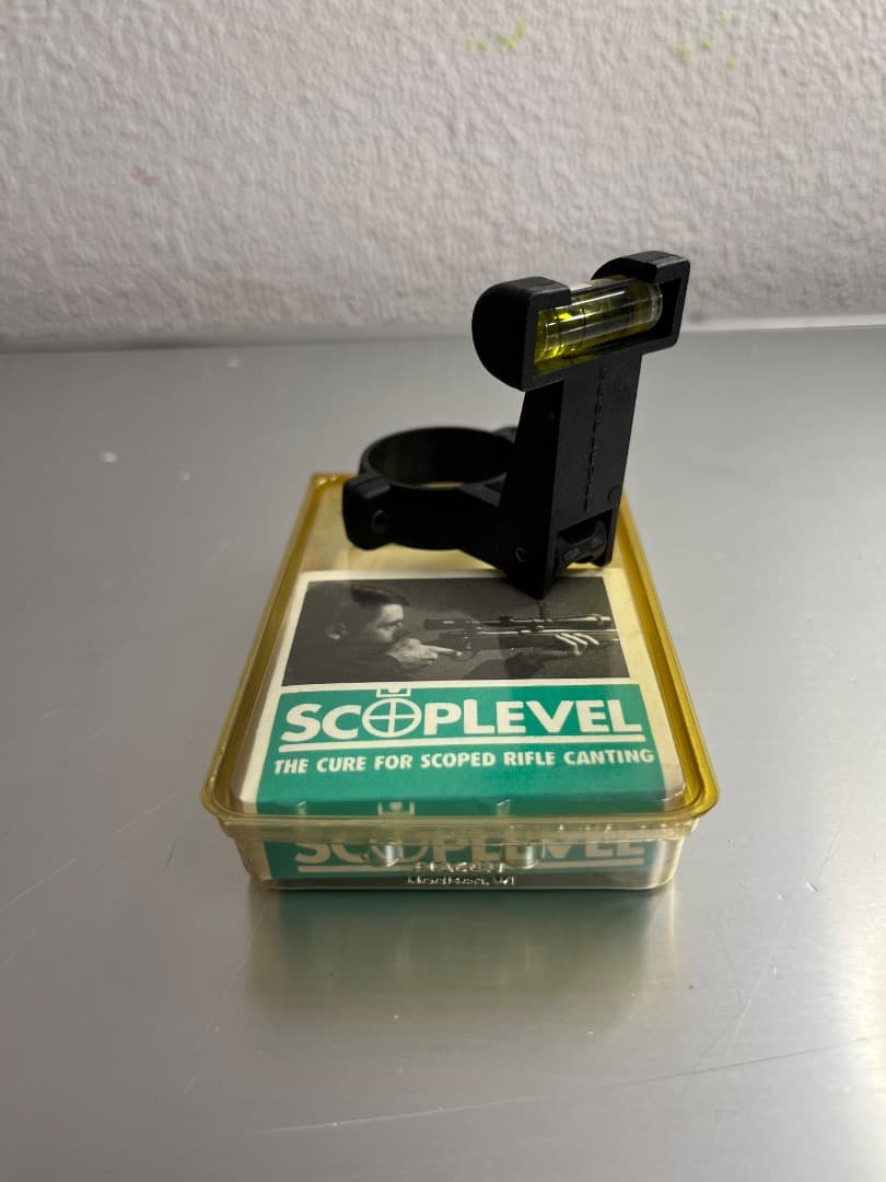 実物ScopLevel 精密射撃用水平器