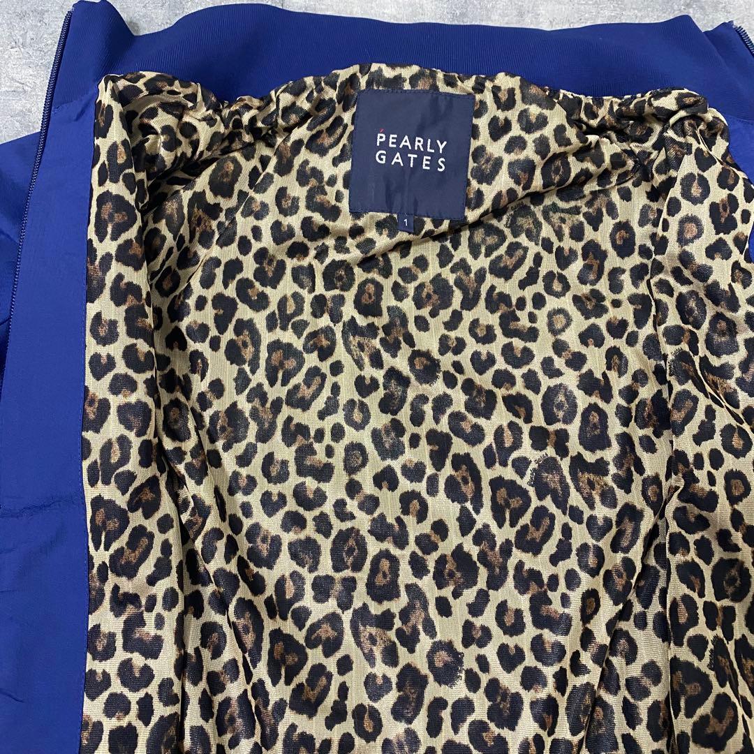 【新品】パーリーゲイツ　セットアップ　ブルゾン　パンツ　防水　ブルー　Mサイズ