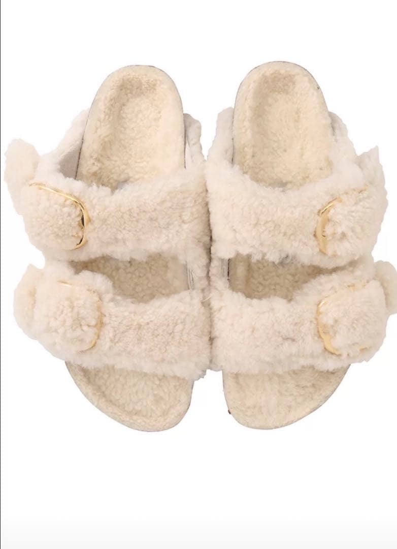 み*み様 ビルケンシュトック　アリゾナビッグバッグル テディ