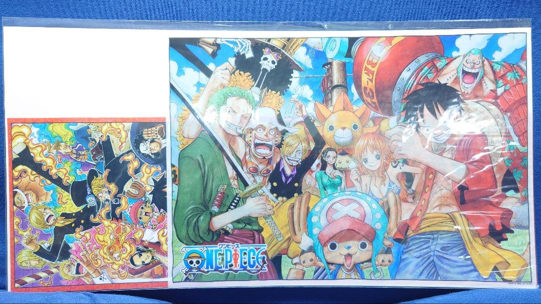 激レア【当選非売品】ONEPIECEパーティー特製クリアポスターセット