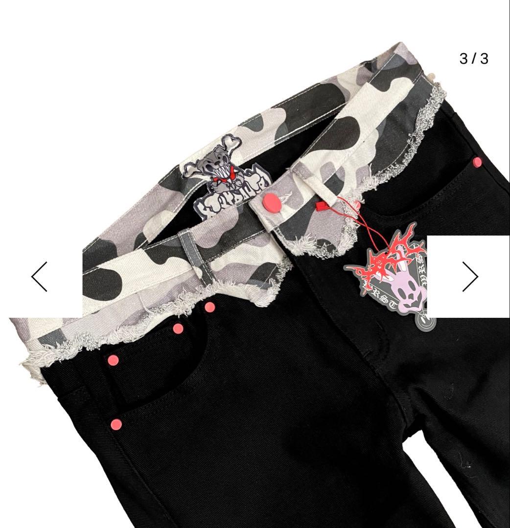 wrst CAMO RECONSTRUCTED JEAN v2 完売品